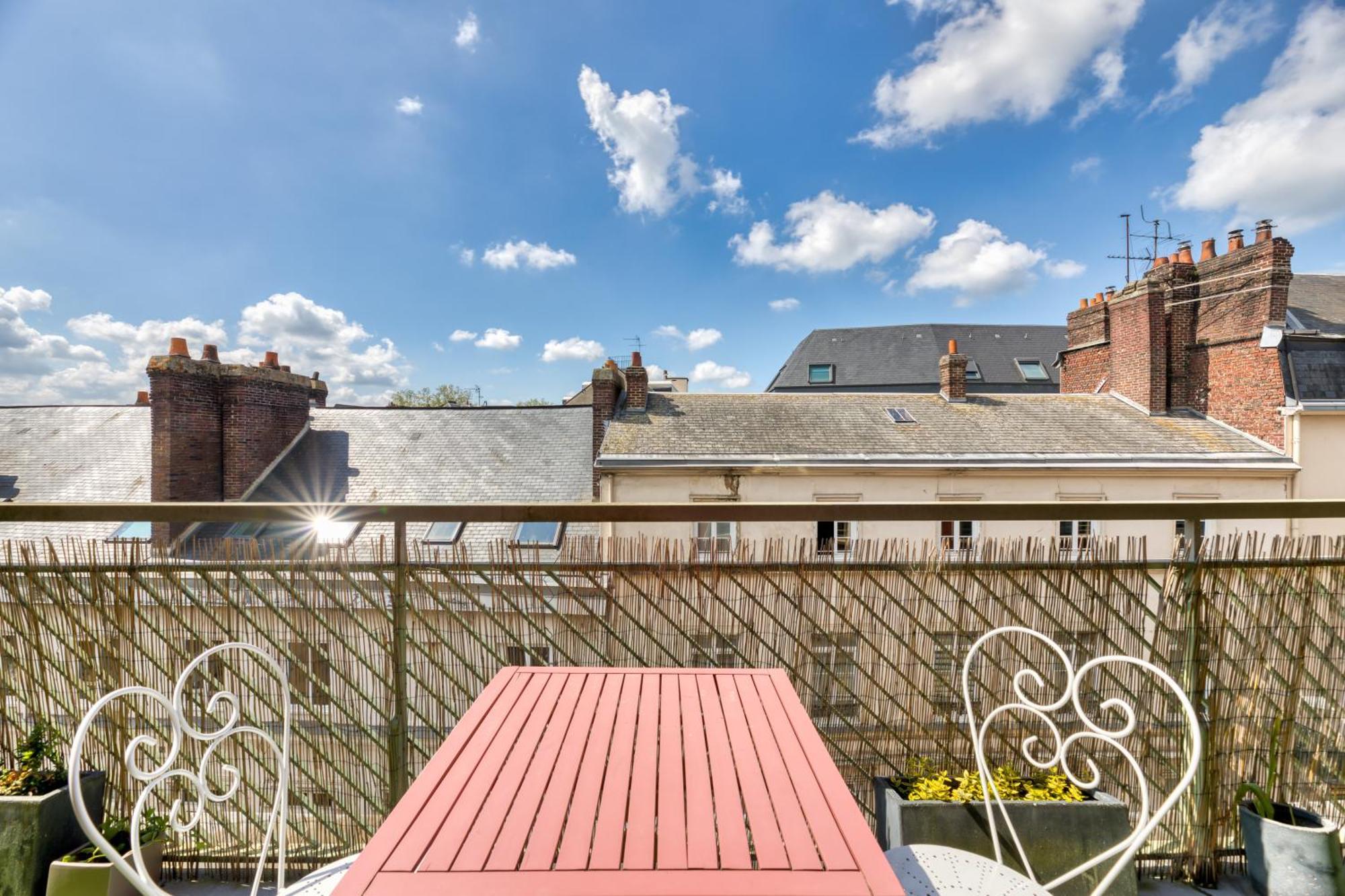 Appartement Juliette : *Logement Avec Balcon* à Rouen Extérieur photo